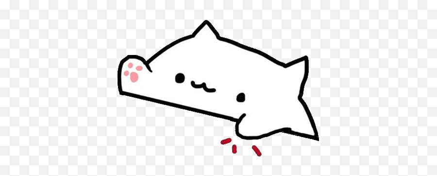 Via Giphy In 2020 - Gif Bongo Cat Transparent Emoji,Snoopy Emoticons For Android