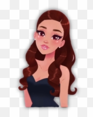 Freetoedit Arianagrande Theway Image By Arianaangel234 Emoji,Curly Hair Girl Emoji