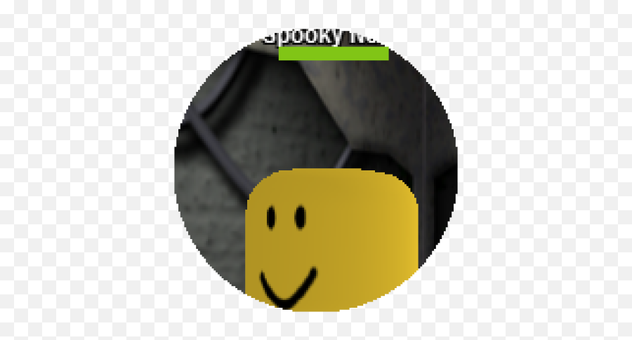 Spooky Noob Vip - Roblox Emoji,Emoticon Warning