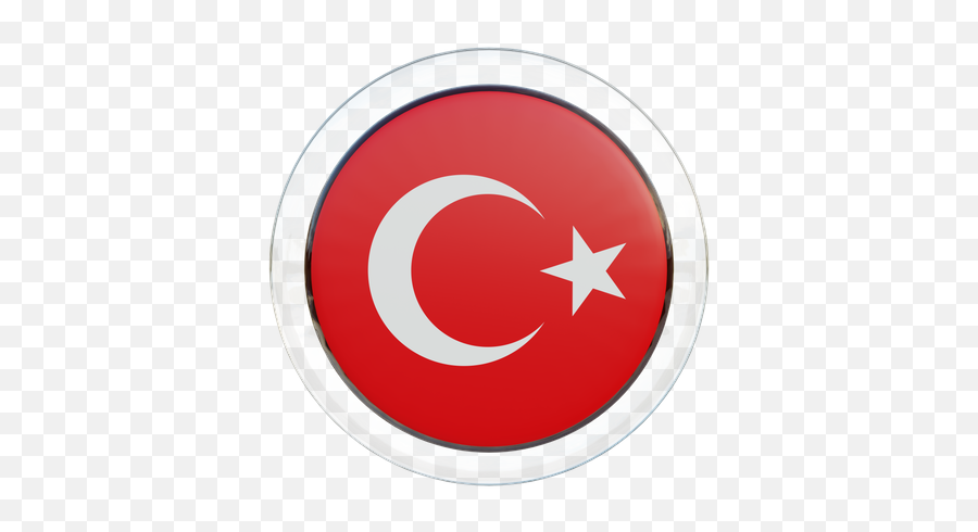 Turkey Icon - Download In Colored Outline Style Emoji,Ruekyy Flag Emoji