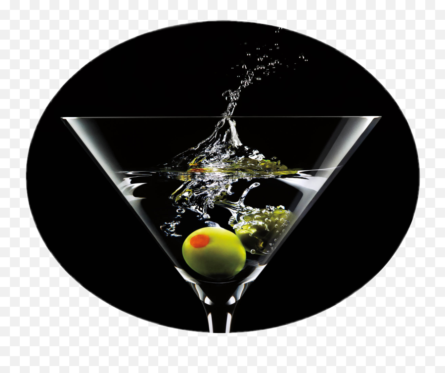 Martini Bebida Aceitunas Olive Drink Sticker By Luztoro Emoji,Martini Party Emoji