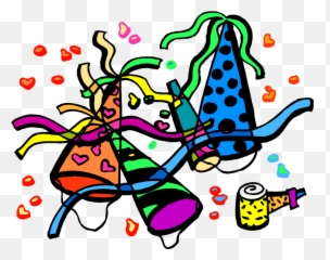 January Clip Art Images 3 - Party Favors Clipart Emoji,Noisemaker Emoji