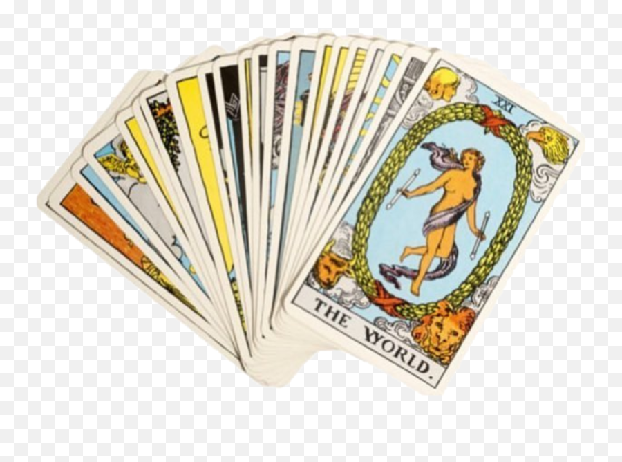 Largest Collection Of Free - Toedit Pagano Stickers On Picsart Aesthetic Tarot Cards Png Emoji,Flower Playing Cards Emoji
