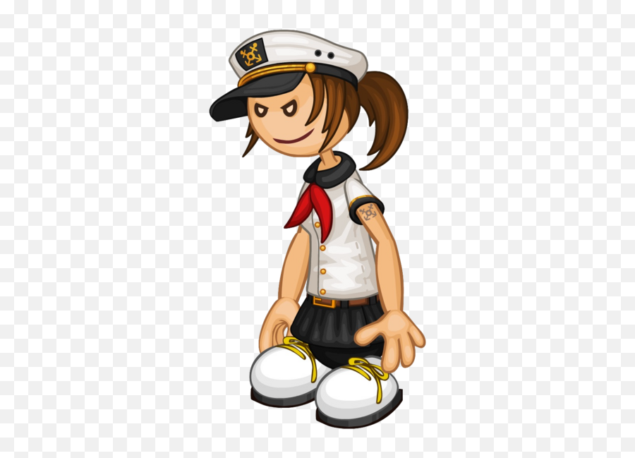 Captain Cori Scratchpad Fandom - Captain Cori Papa Louie Emoji,Del Toro Emoji Loafers