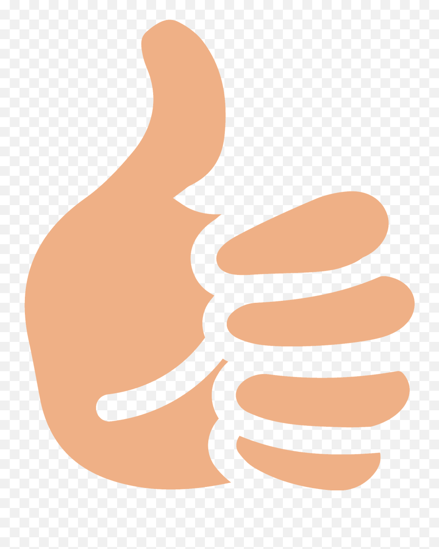 Thumbs Up Emoji Clipart Free Download Transparent Png - Vertical,Thumb Up Emoji