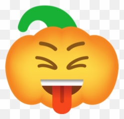 Pumpkin Halloween Emoji Sticker - Happy,Spooky Emoji