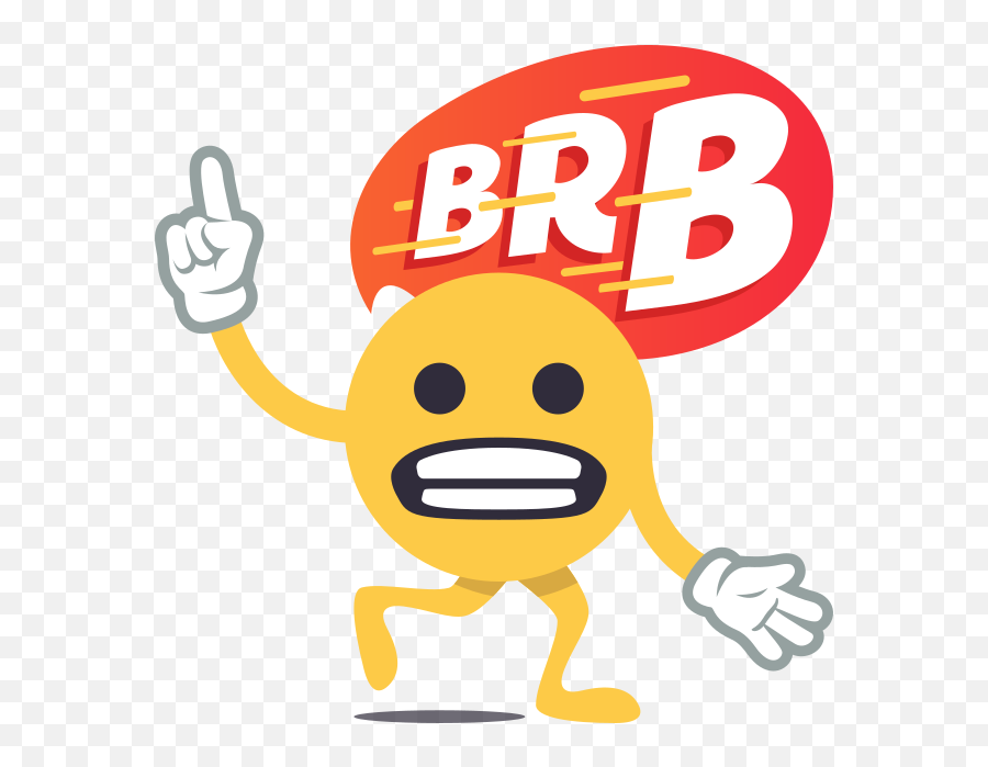 Emoji Guy Emoji Stickers Inspired By Emojione By Joypixels Inc - Transparent Brb Emoji,Puking Emoji