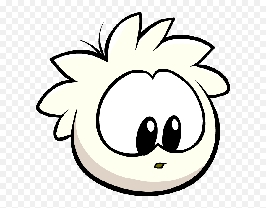 Puffle Posted By Sarah Sellers - White Club Penguin Puffles Emoji,Emoticon Club Penguin Puffle