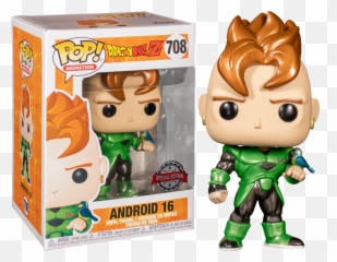 Dragon Ball Z - Android 16 Metallic Pop Vinyl Rsfun39946 Funko Pop Android 16 Emoji,Vinyl Toy + Change Emotions