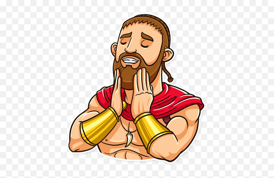 Feelsspartaman - Discord Emoji Sparta Stickers Telegram,Emoji Man Meme