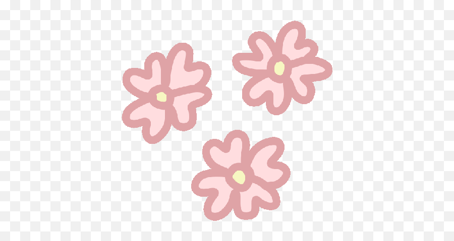 C Y B E R T We Animated Flower Cute - Aesthetic Plant Transparent Gif Emoji,Animal Crossing Flowers Emotion Gif