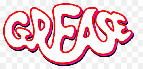 Grease Film Movie Text Logo Sticker - Grease Film Logo Emoji,Grease The Movie Emojis