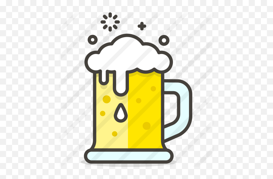 Cerveza - Beer Icon Transparent Emoji,Tarro Emojis Cerveza