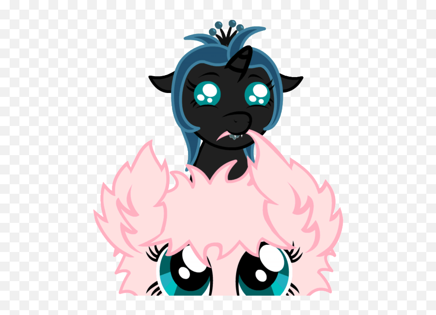 Eye Shimmer Fangs Female Filly Foal - Fictional Character Emoji,Queen Of Emotions Hat
