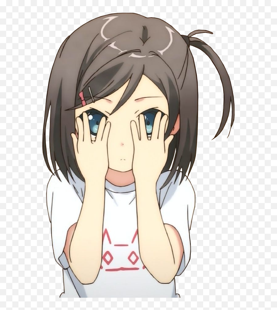 A 4chan - Tsutsukakushi Tsukiko Png Emoji,Moe No Emotion