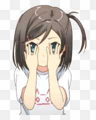 A 4chan - Tsutsukakushi Tsukiko Png Emoji,Moe No Emotion