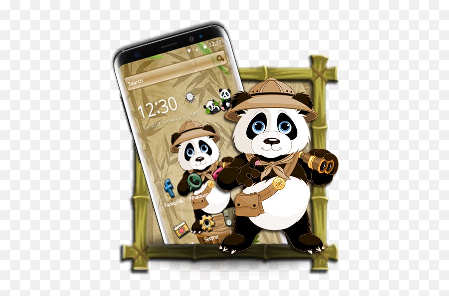 Robe Hologram Crazy Panda Theme 2d - Panda Emoji,Emoji Robe
