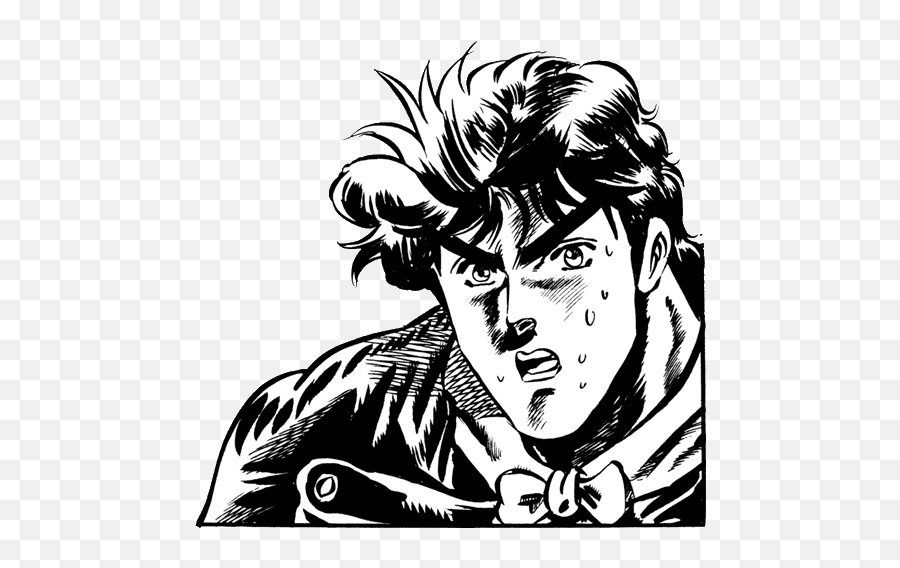 Is Jonathan Anyones Favorite Jojo - 4chanarchives A 4chan Hair Design Emoji,Animefacial Emotion Gif