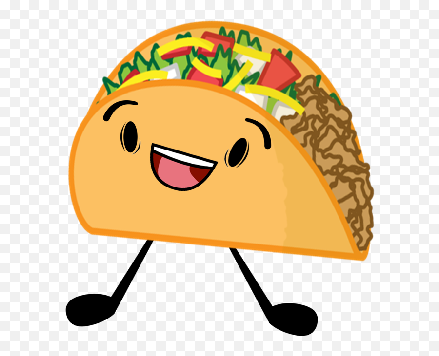 Foods Clipart Taco Foods Taco - Object Show Assets Taco Emoji,Tacos Emoji