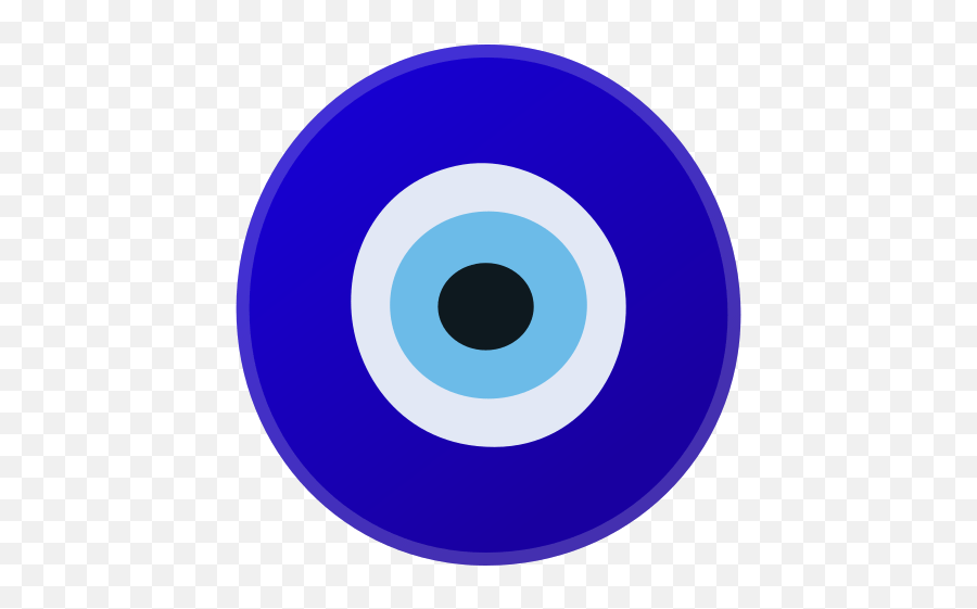 Turkish Eye - Dot Emoji,Google Eyes Emoji Png