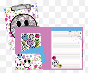 Confetti Clipboard Set - Girly Emoji,Confetti Emoticon Iphone