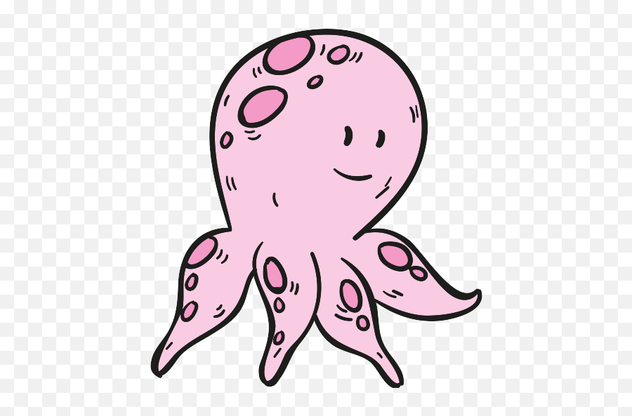 Octopus Vector Svg Icon 47 - Png Repo Free Png Icons Vector Graphics Emoji,Octopus Emoticon -emoji