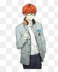 Mystic Messenger Sticker - 707 Mystic Messenger Png Emoji,Mystic Messenger 707 Emoji