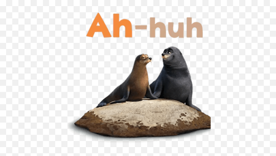 Finding Nemo Stickers - Live Wa Stickers Emoji,Sealion Emoticon