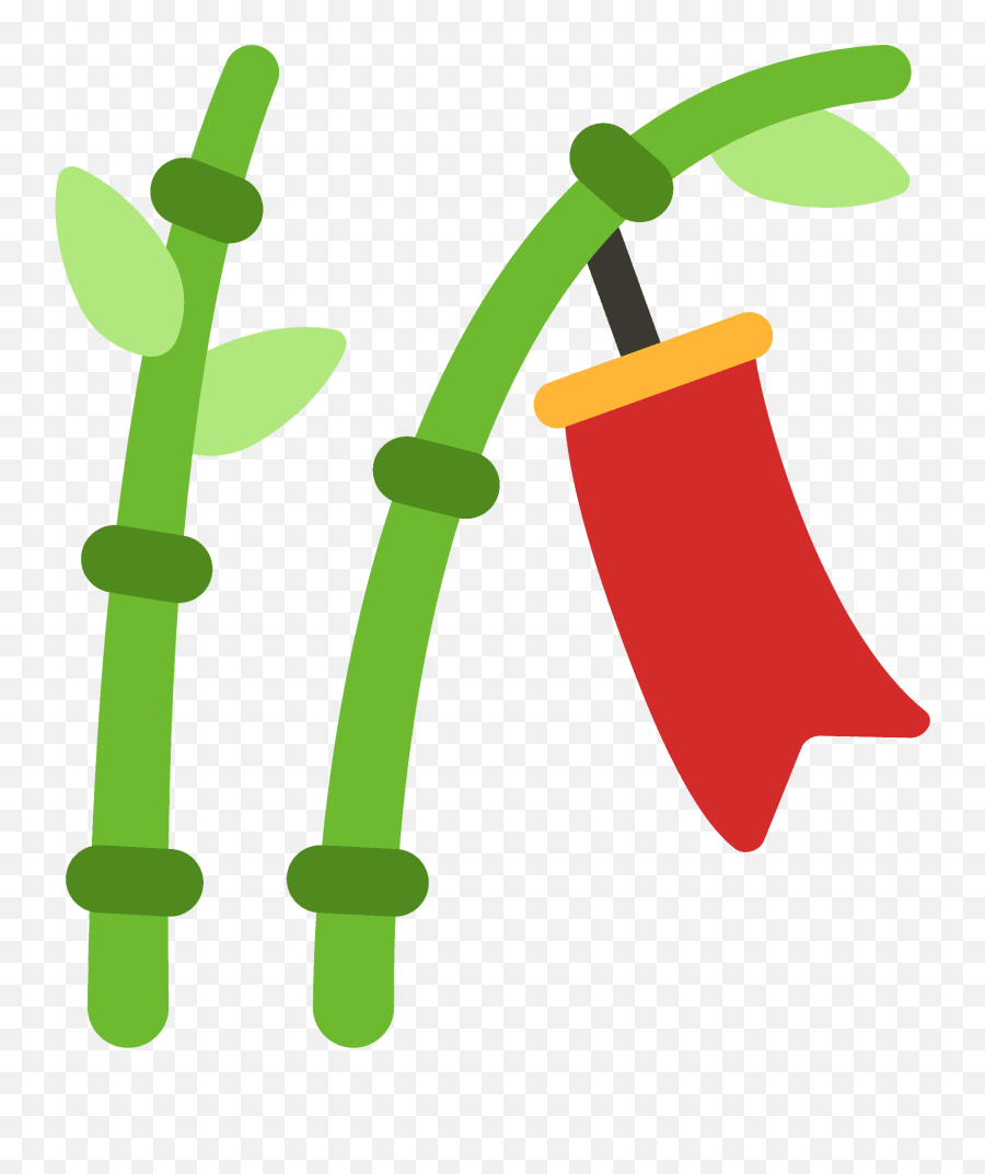 Tanabata Tree Emoji - Tanabata Tree Emoji,Tree Fire Emoji
