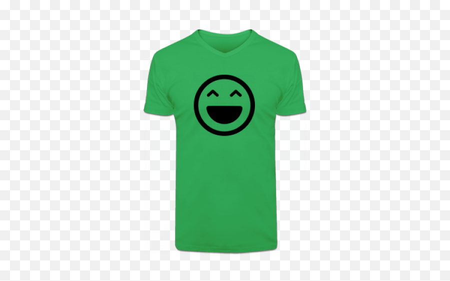 Tee Shirt Col V Lol Smiley Emoji,Shrodingers Emoticon Tshirt