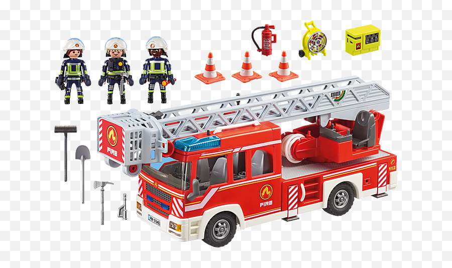 Fire Ladder Unit 9463 By Playmobil - 4008789094636 Emoji,Firemen And Their Emotions