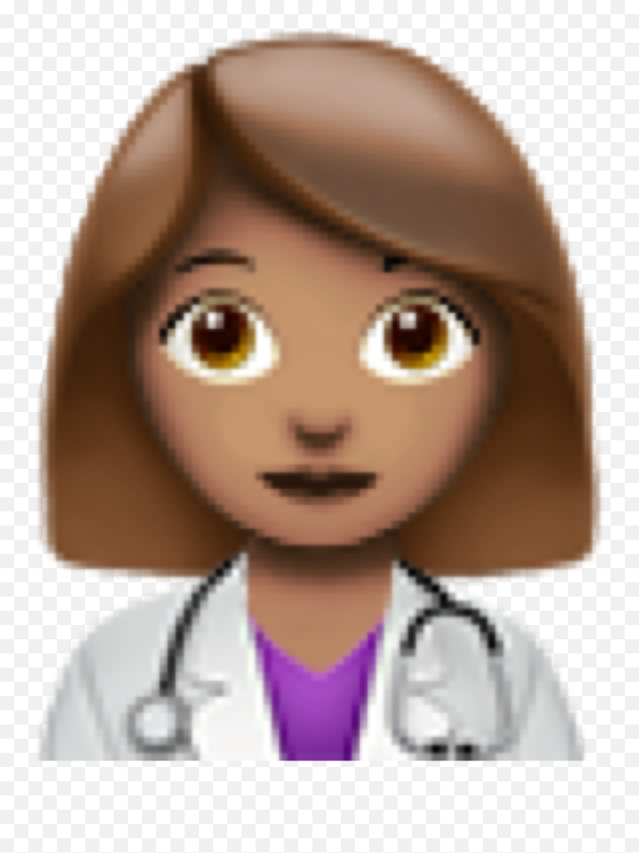 Doctor Emoji Iphonephotography Sticker By Glitermirror,Health Emoji