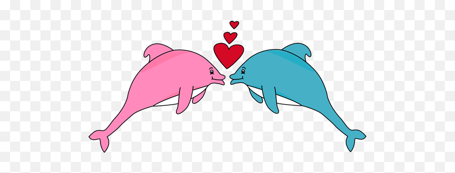 Valentine S Day Dolphins Clip Art Valentine S Day Dolphins Emoji,Emoji Dolphins