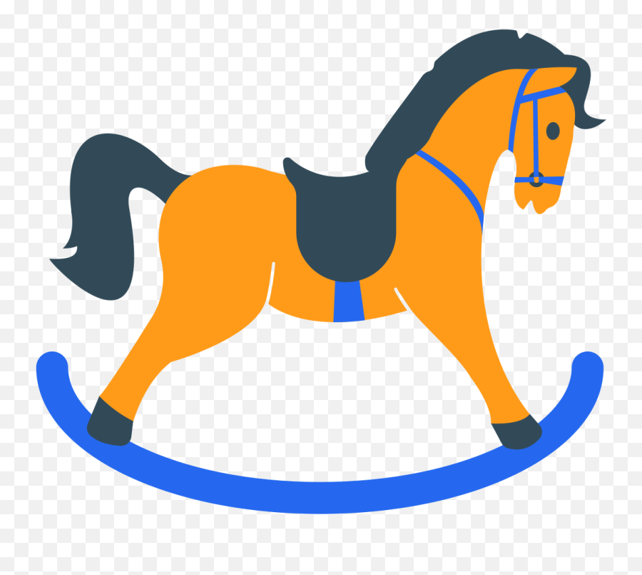 Rocking Horse Illustration In Png Svg Emoji,Horse Face Emoji