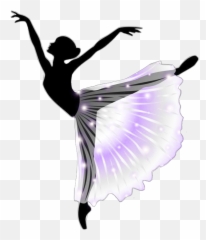 Ballerina Ballet Stickers Silhouette - Punte Danza Classica Colorate Emoji,Ballerina Emoji Copy And Paste