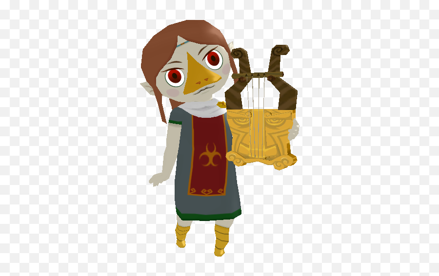 Medli Figurinepng Legend Of Zelda Characters Favorite - Wind Waker Medli Emoji,Donnie Osmond Sacred Emotion