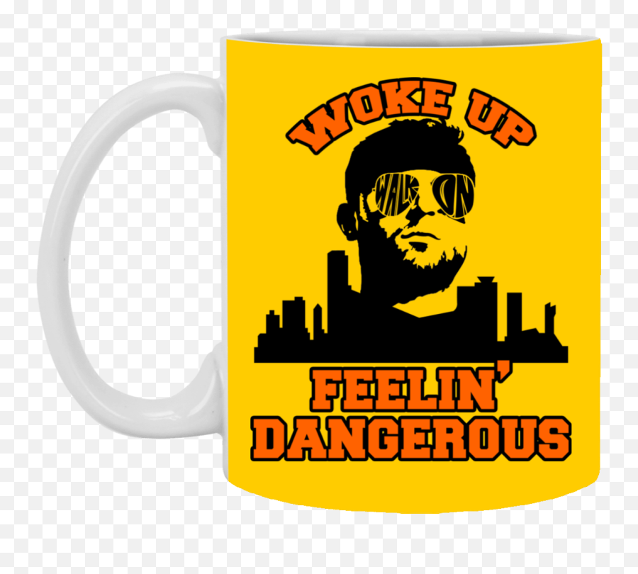 Feelin Woke Up Dangerous Bake Shake Walk On Color Changing Coffee Mug - Travel Mug Beer Stein Magic Mug Emoji,Emoticon Sick Person