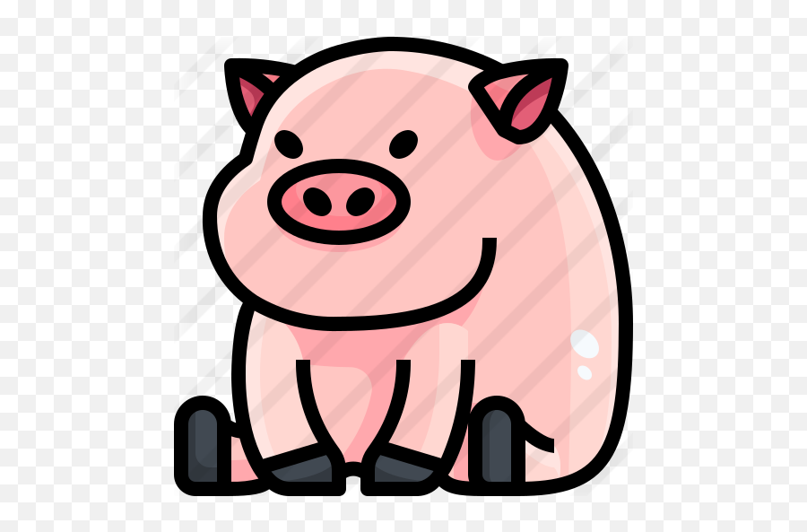 Pig - Free Animals Icons Pig Avatar Emoji,Pig Emoji Png
