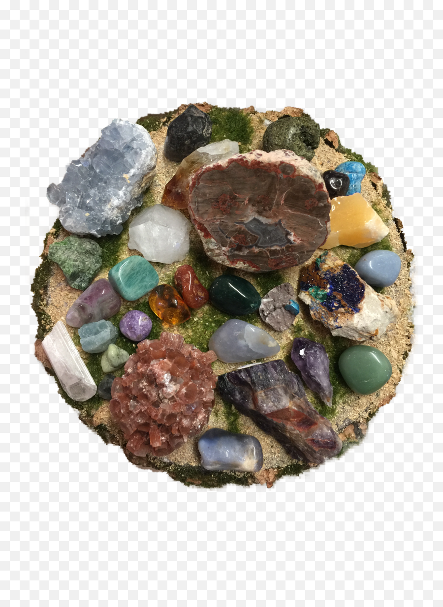 Ultimate High Vibe Kit With 66 Crystals - Crystal Emoji,Orgonite Emotion