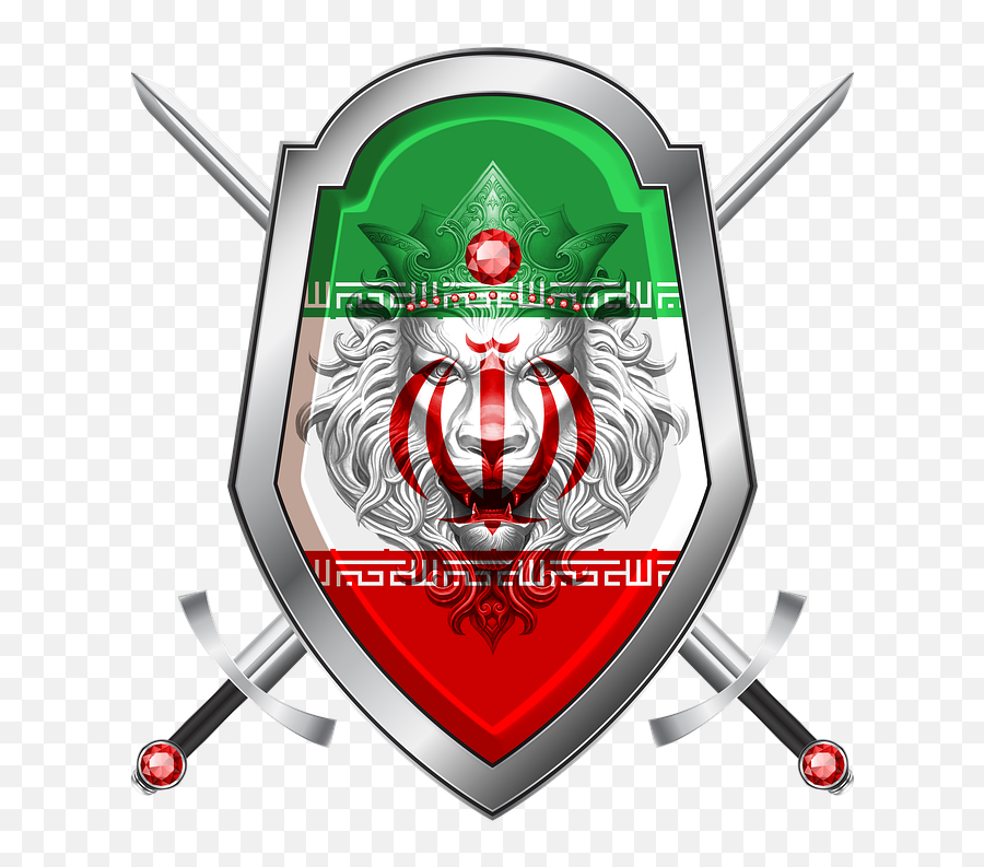 Free Photo Crown Shield Iran Lion King - Iran Logo Lion Emoji,Lion King Emotions