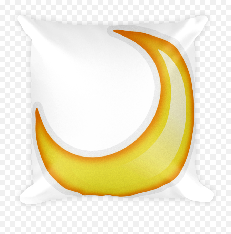 Download Emoji Pillow Crescent Moon Just Emoji Rh Justemoji - Soft,Moon Emoji