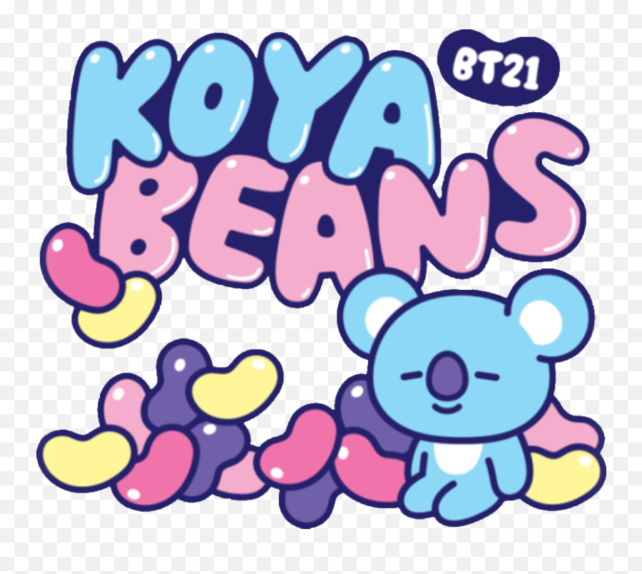 Freetoeditbt21 Koya Beans Jellybean Kpop Remixit - Koya Beans Emoji,Emojis Misinterpeting The Millenial Generation Tumblr