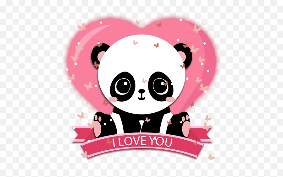 Salmon Panda Cubs Theme - Apps On Google Play Drawing Panda Animal Emoji,Red Panda Emoji