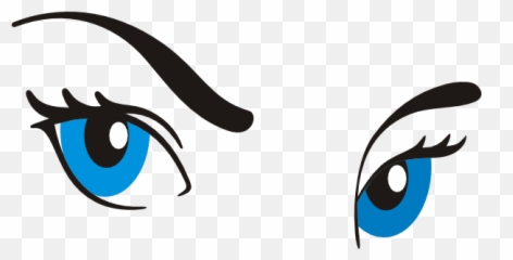 Blue Eyes Cartoon Png - Blue Eyes Clipart Emoji,Engry Emoticon Face