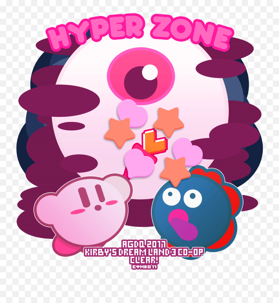 Agdq Hyper Zone - Kirby Gooey Art Emoji,I Have 2 Emotions Meme Kirby