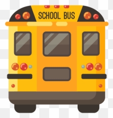 Vocabulary - Cartoon School Bus Back View Emoji,Tier 3 Emotion Vocabulary