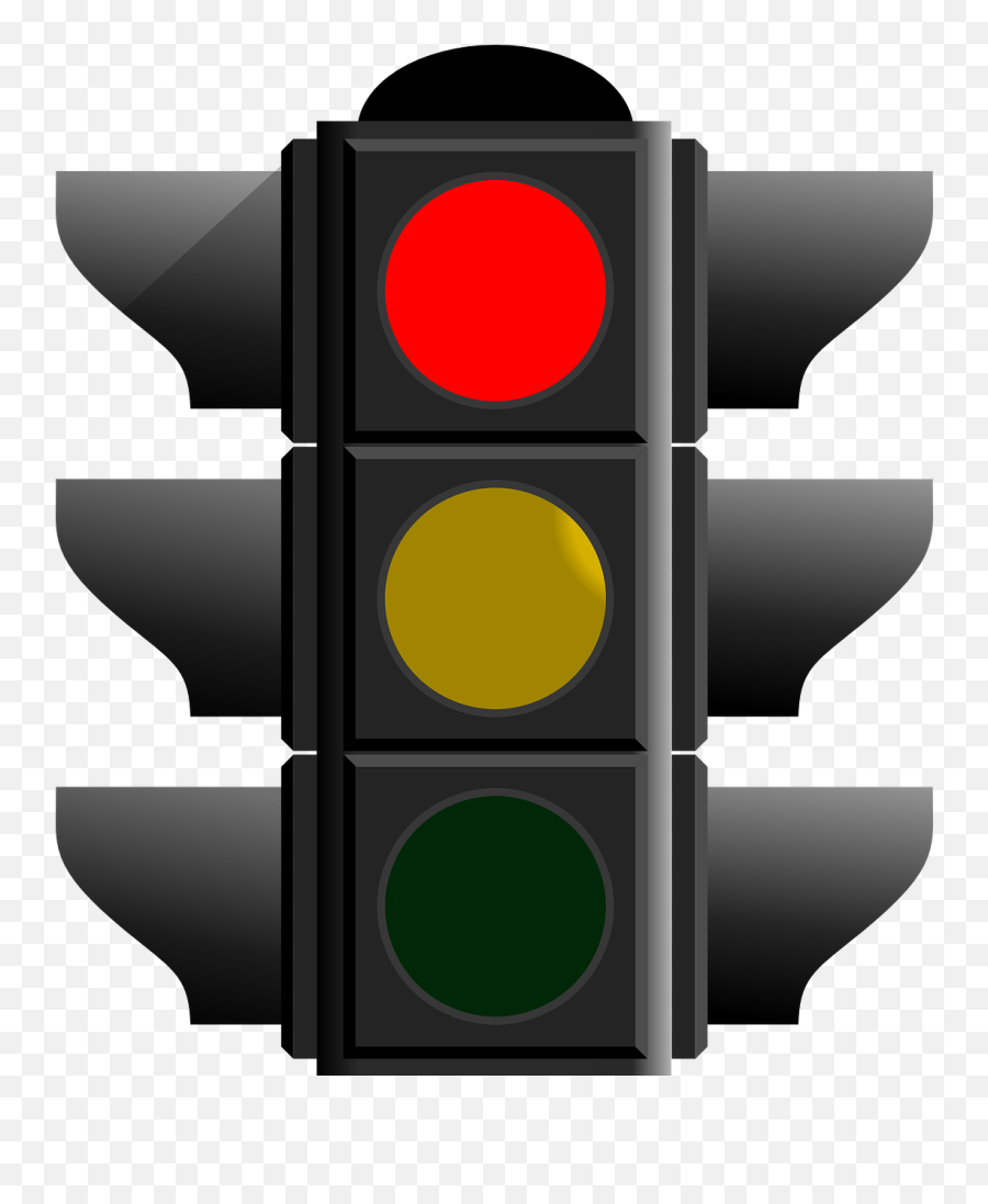 Traffic Light Traffic Signal - Clip Art Red Traffic Light Emoji,Green Stoplight Emoji