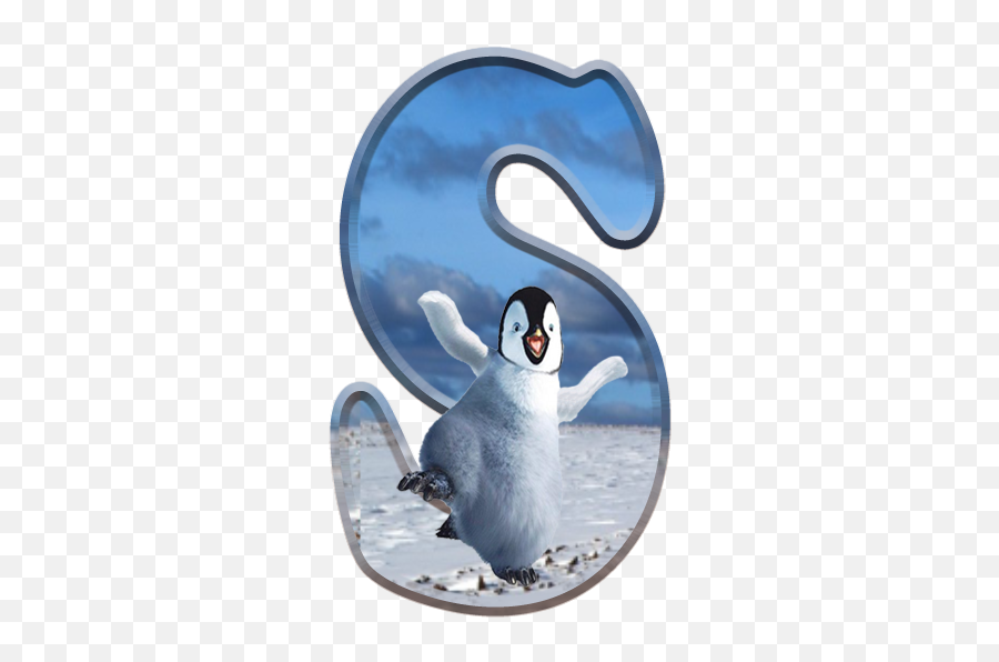 Alfabeto De Happy Feet Bailando - Alphabet Emoji,Puffin Emoji