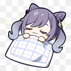 Telegram Sticker 1 From Collection Genshin Impact Official - Genshin Impact Stickers Emoji,Chibi Emoji Cats