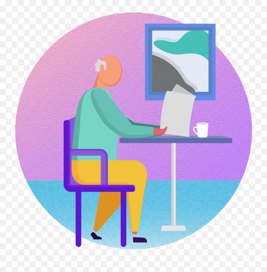 Related For Sick Clipart Man - Sitting Png Download Office Worker Emoji,Tomahawk Emoji